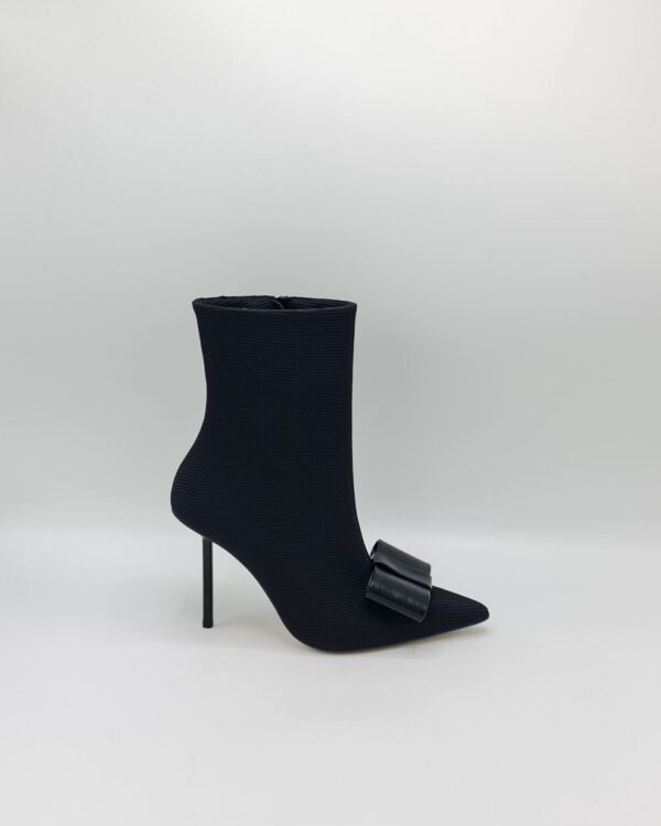 RaFoLL Bow Enkellaarsje Black